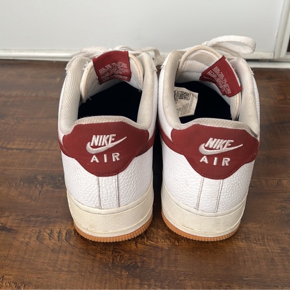 Air force 1 men's size 12 maroon white - Picture 2 of 7